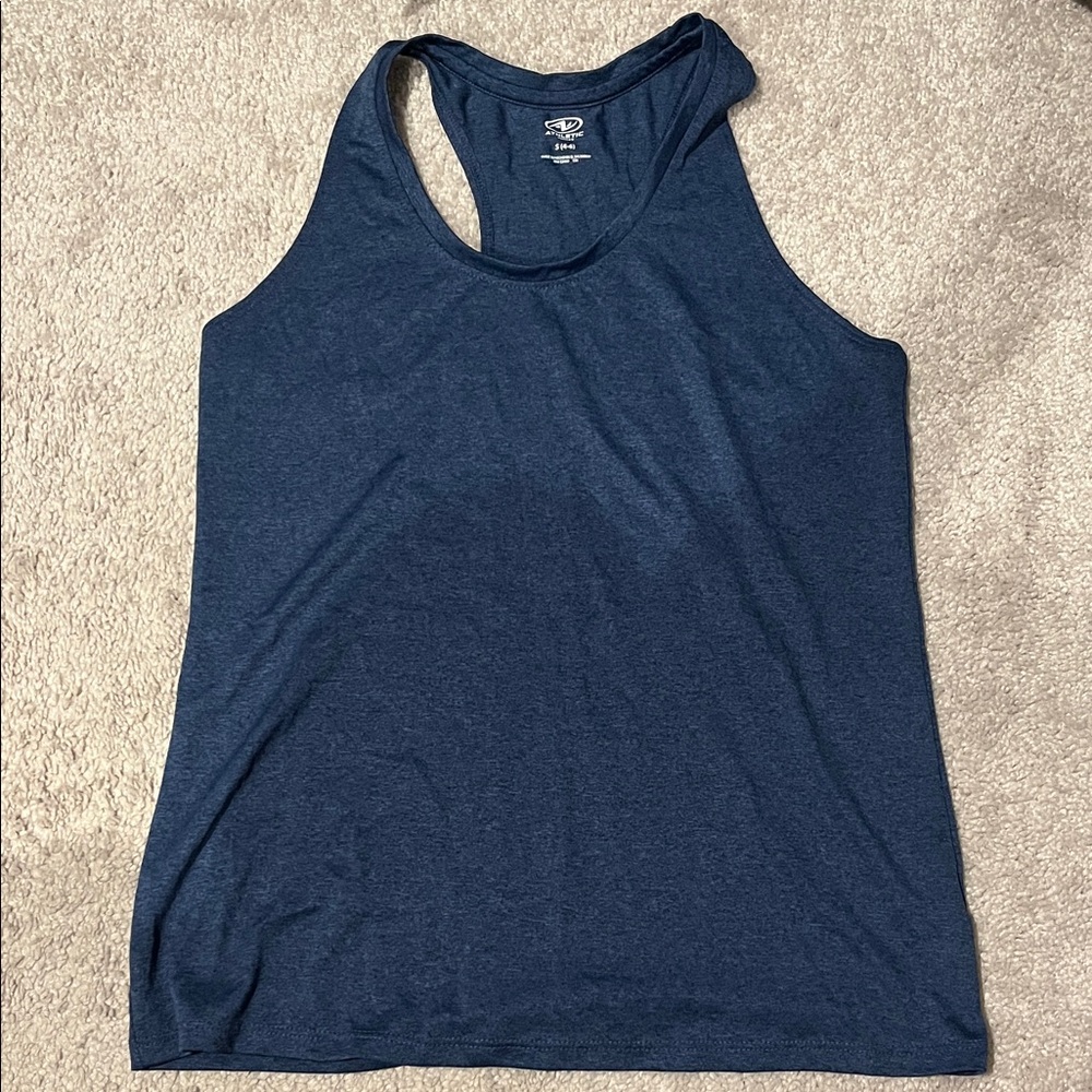 Athletic Works Women's Navy Tank Top